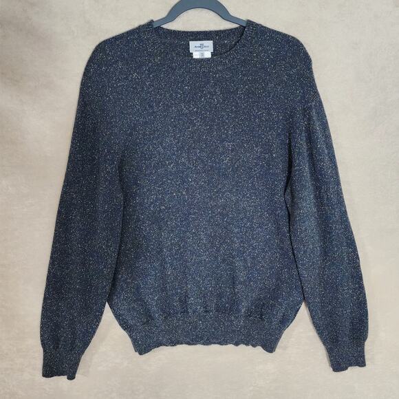 Avon Celli White Baby Camel Italy Mens Size 50 (US Large) crew neck sweater Prep - Picture 2 of 16